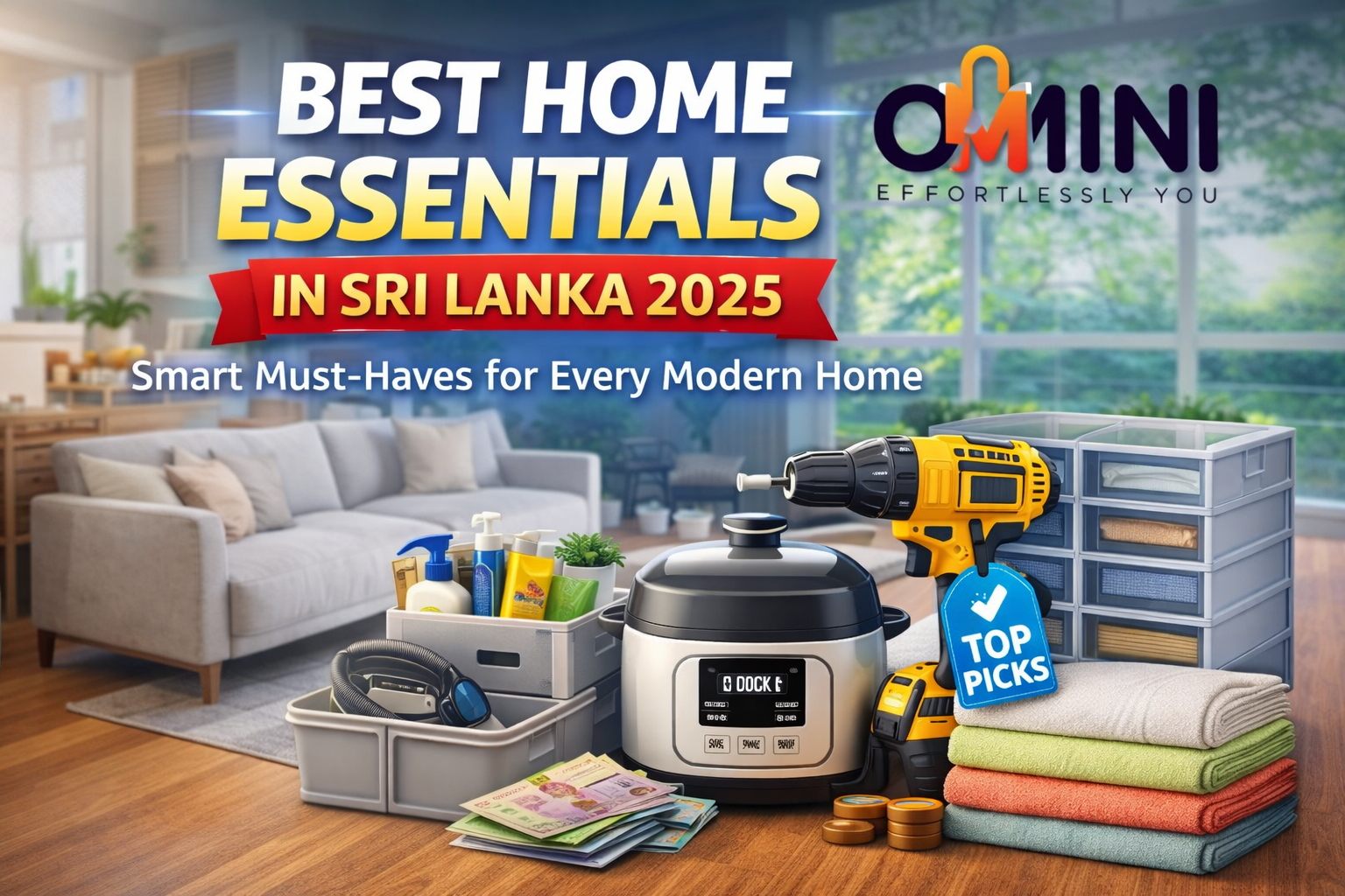 Best Home Essentials in Sri Lanka (2025): Smart Must-Haves for Every Modern Home