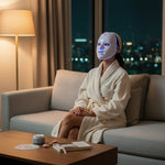 Rechargeable 7-Color LED Facial Mask – Photon Light Therapy Skin Rejuvenation & Face Lifting Beauty Device