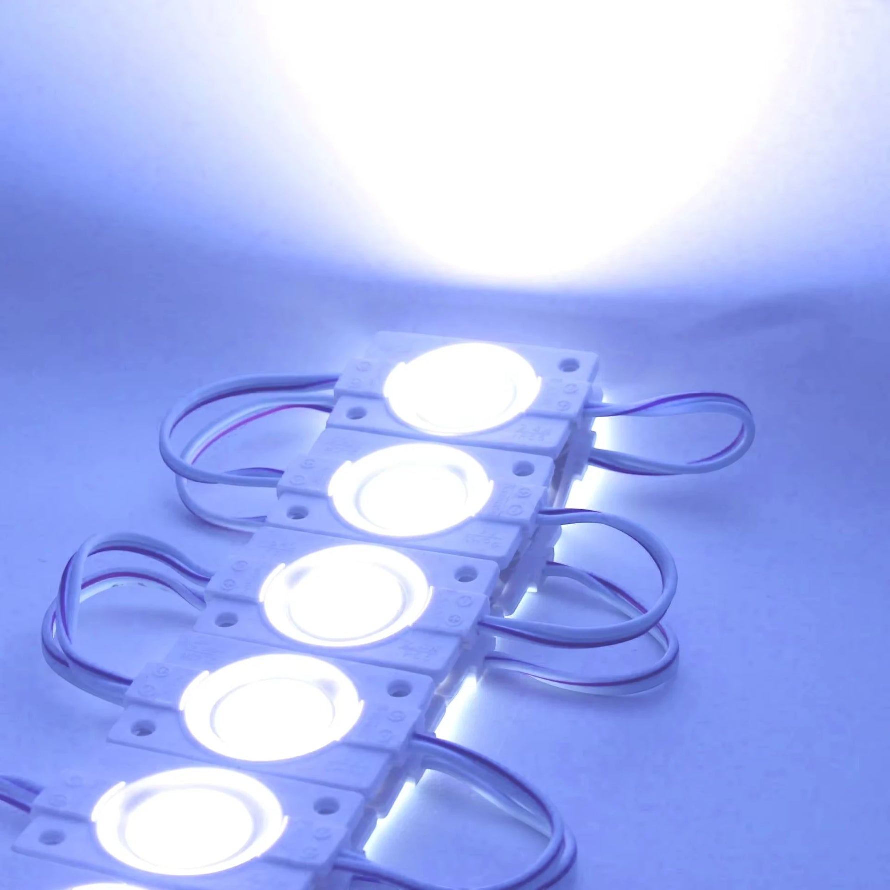 10 - Pack COB LED Module Lights 12V - Super Bright IP65 Waterproof for Signage &amp; Decor