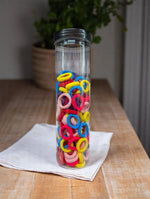 100-Piece Mini Elastic Hair Tie Set for Women / Girls