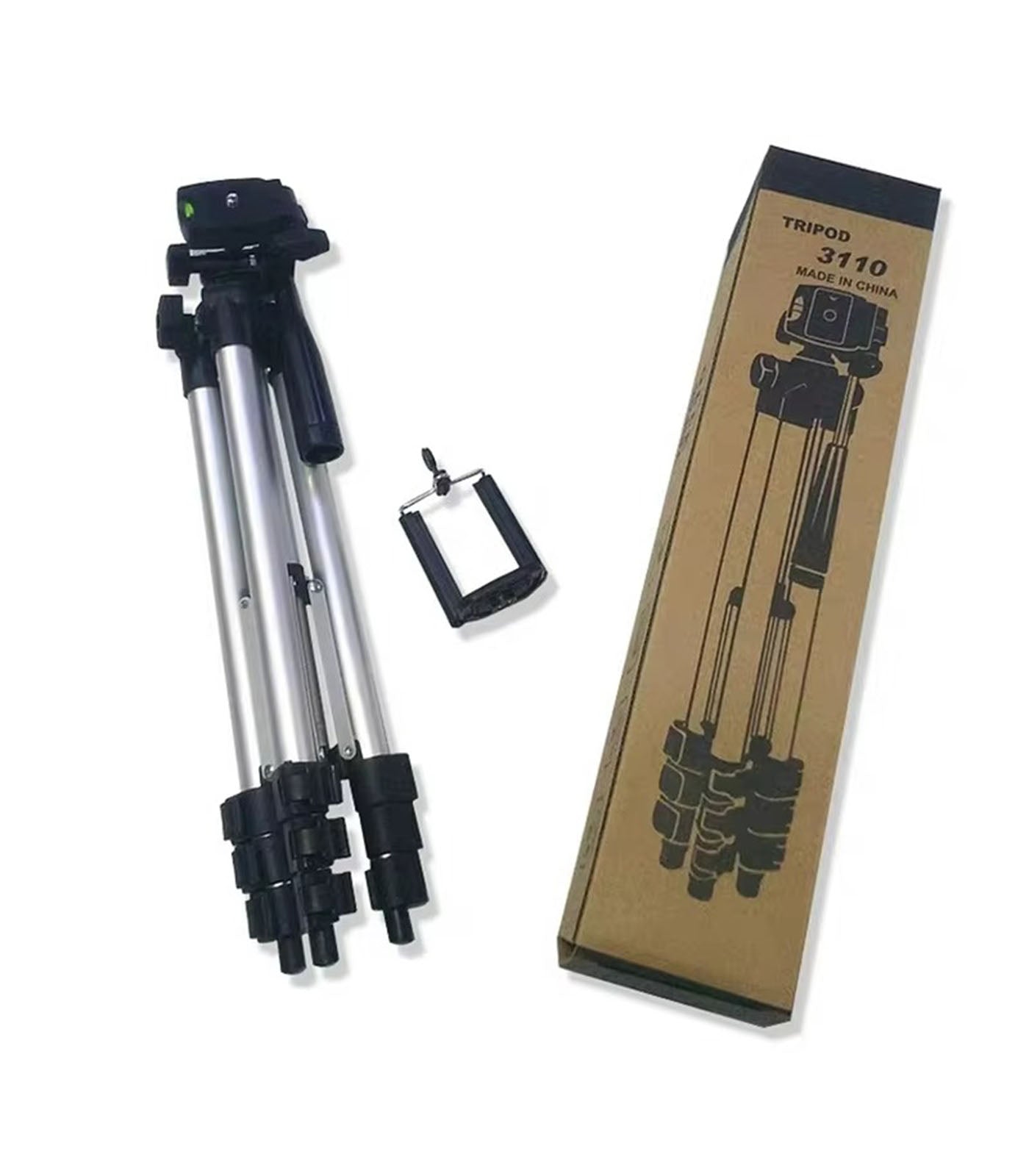 1020mm Universal Aluminum Travel Camera Tripod – Cameras &amp; Smartphones