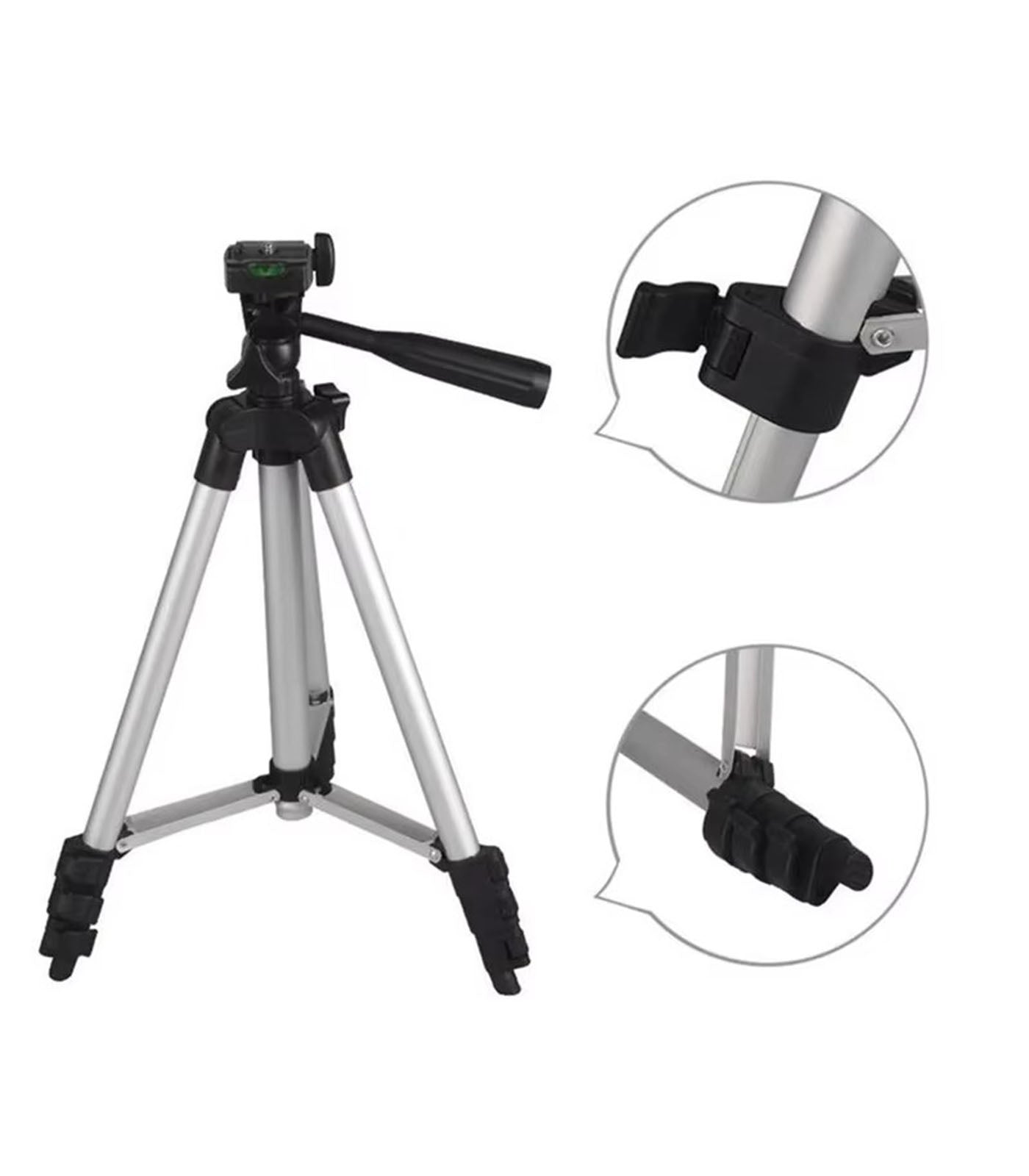 1020mm Universal Aluminum Travel Camera Tripod – Cameras &amp; Smartphones