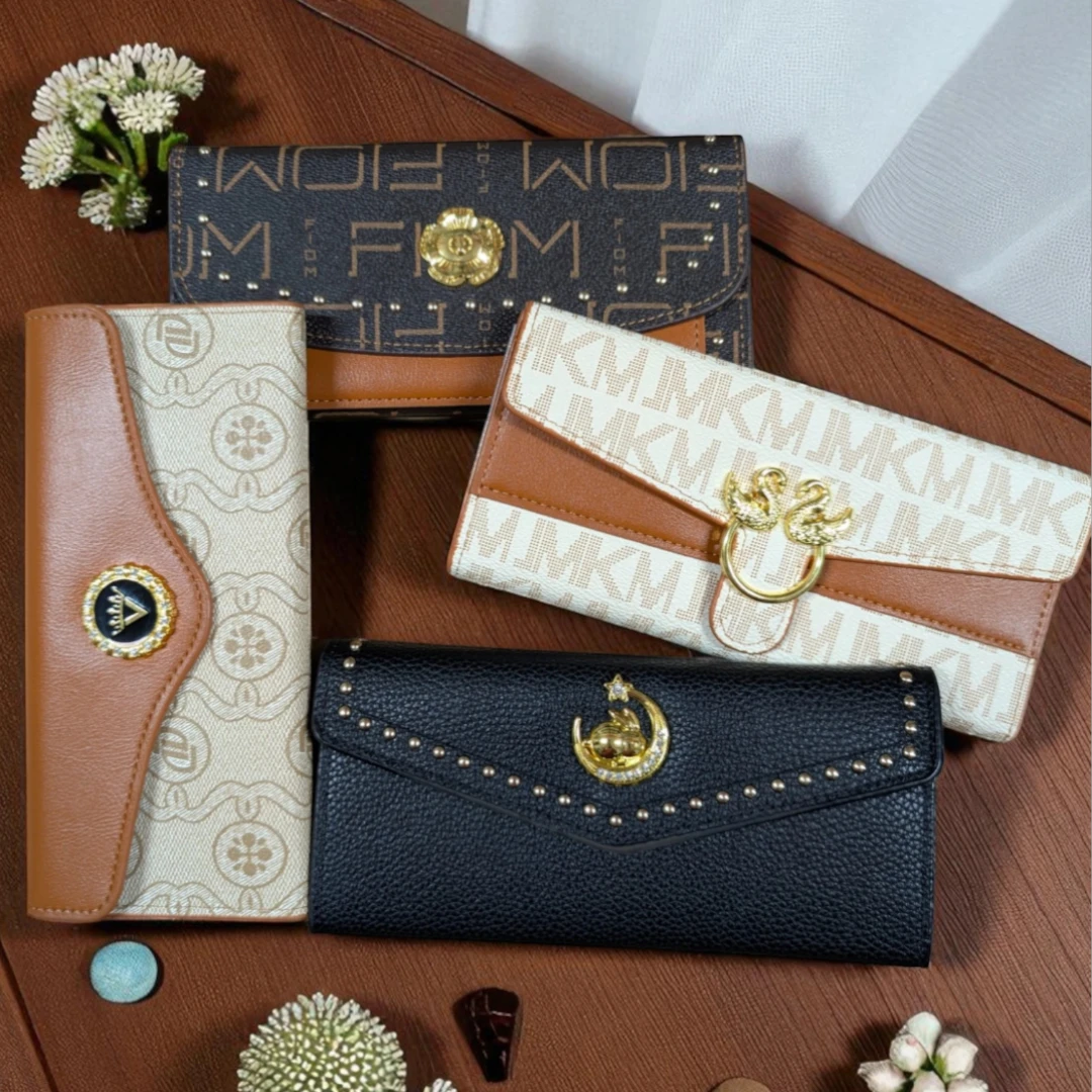 Chic & Versatile Women's Long Wallets - Multi-Design Collection