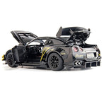 1:24 Scale Nissan Skyline GTR R35 Diecast Model Car