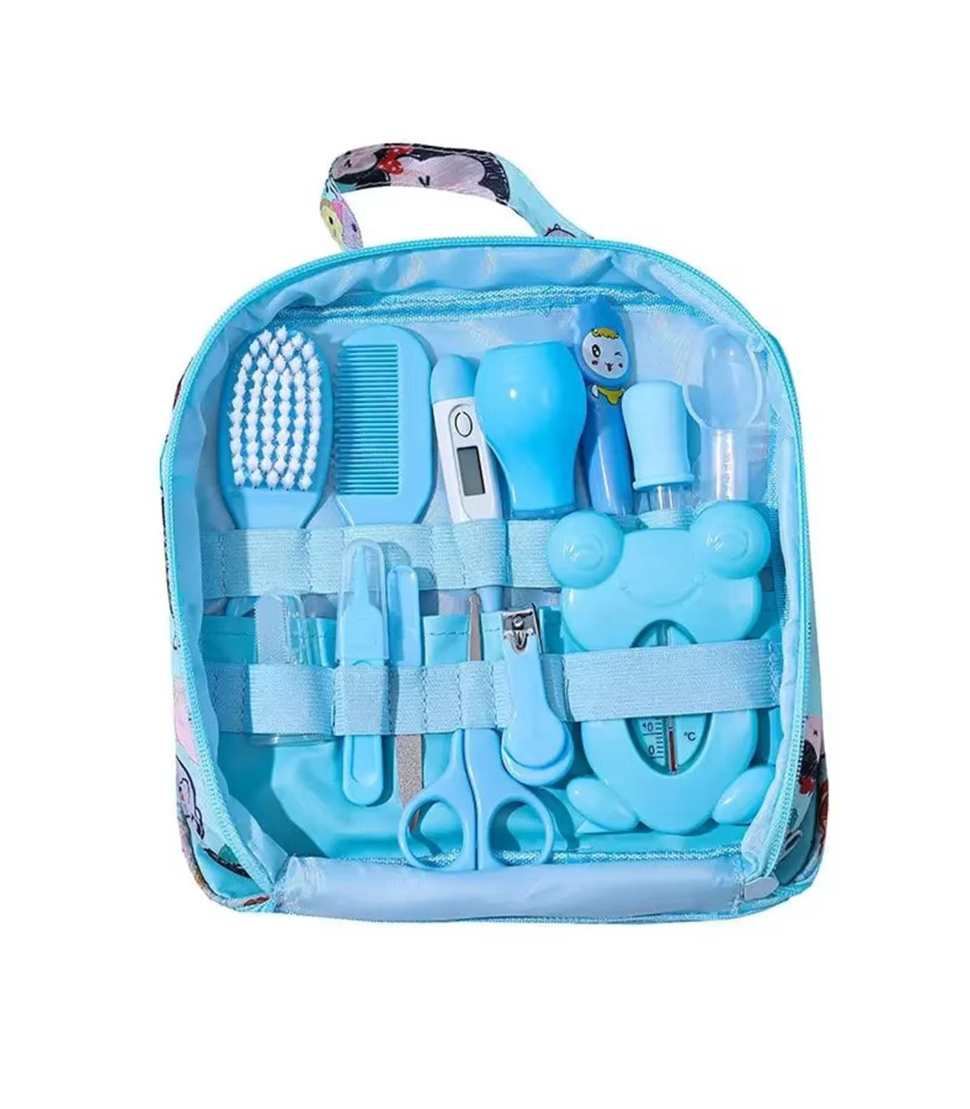 13-Piece Baby Grooming & Healthcare Kit – Newborn Nail, Hair & Care Set with Thermometer, Brush & More