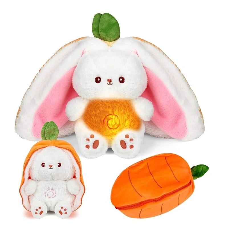 Cute Breathing Bunny Plush Toy