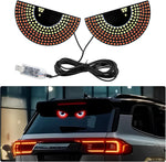 USB Dynamic Devil Eyes Light – Flexible LED Car Windshield Display for Cars & Trucks