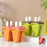 Watermelon Shape Ice Cream Mold with Cover – DIY Popsicle Maker for Homemade Ice Cream