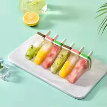Watermelon Shape Ice Cream Mold with Cover – DIY Popsicle Maker for Homemade Ice Cream