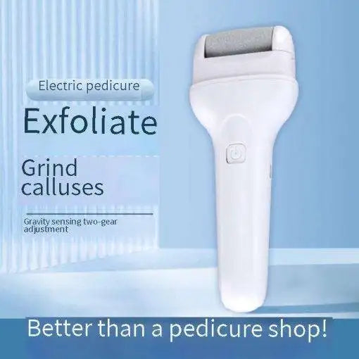 Rechargeable Electric Foot File – Velvet Smooth Pedicure Callus Remover