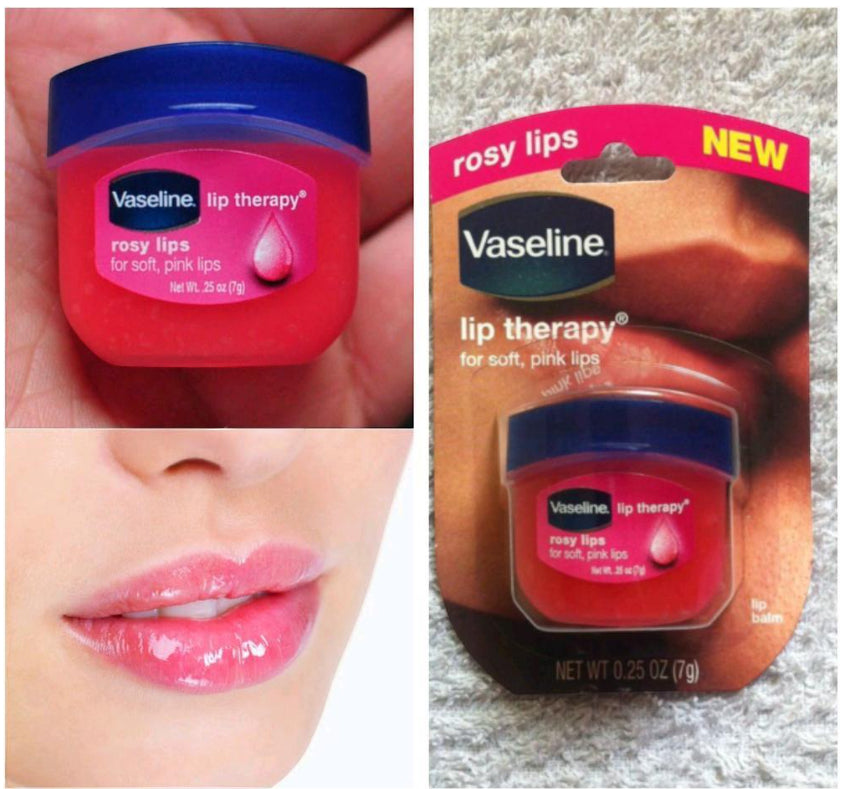 Vaseline Rosy Lips Lip Balm 7g – Hydrating & Softening Petroleum Jelly