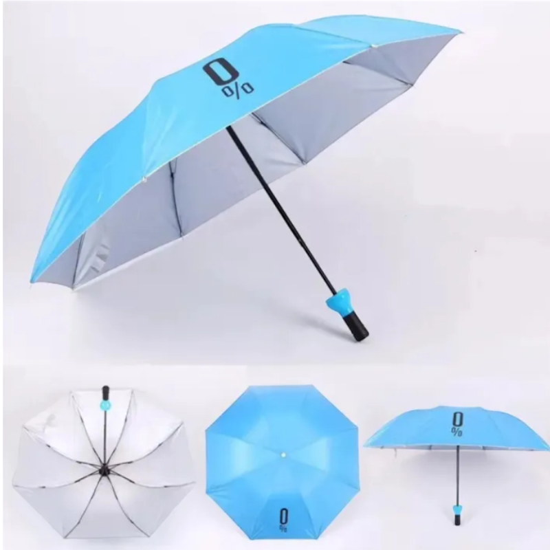 Folding Travel Umbrella – UV Protection, Waterproof & Wind-Resistant Sun & Rain Umbrella