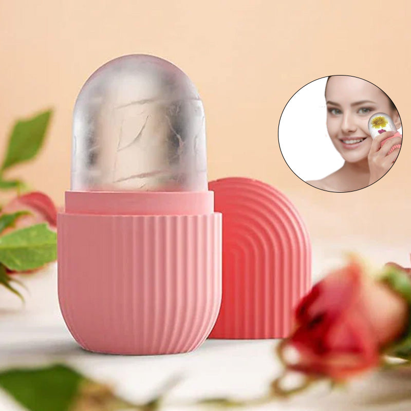 Face Ice Roller – Reusable Silicone Mold to Reduce Puffiness and for Skin Care