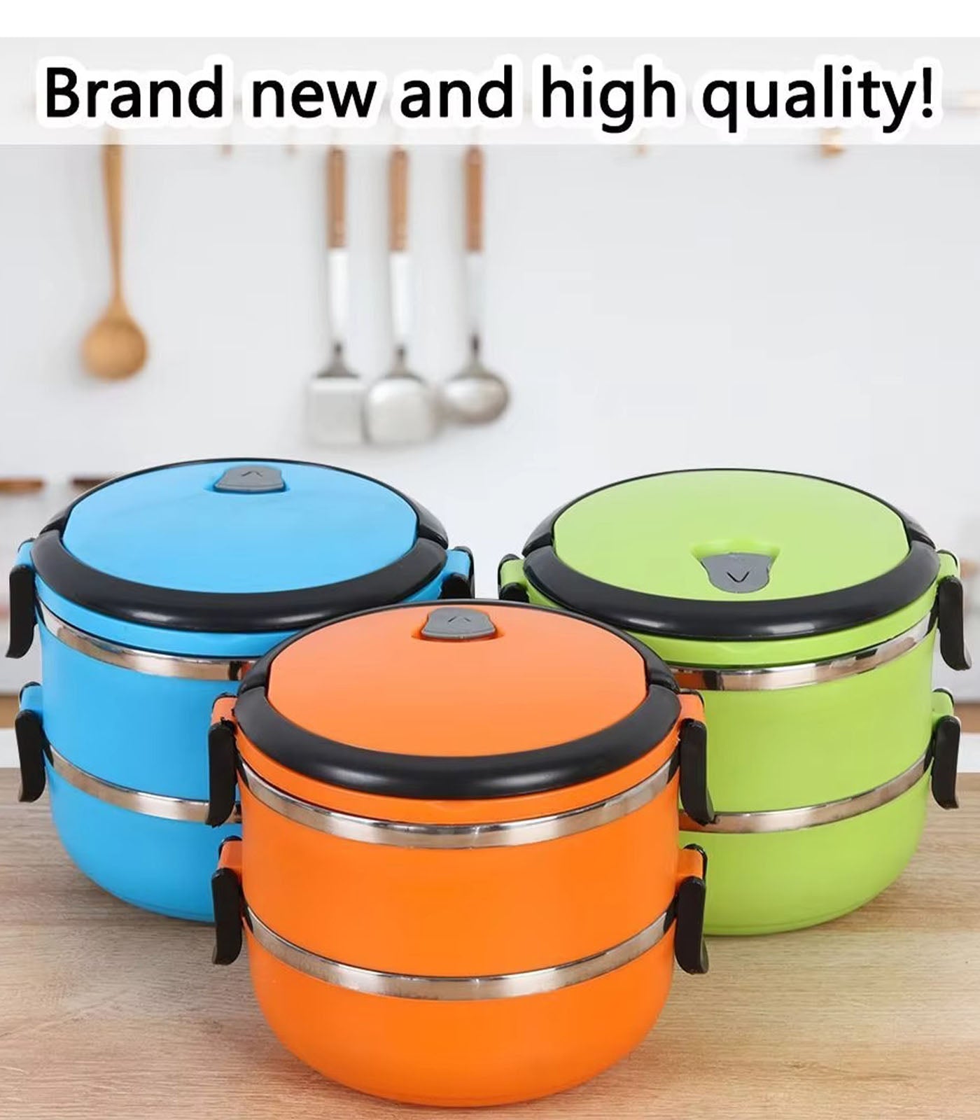 Stainless Steel Vacuum Insulated Food Flask – Thermal Lunch Box