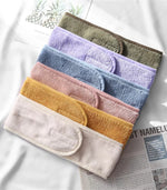 Soft Toweling Hair Headband – Adjustable Spa & Facial Band for Women