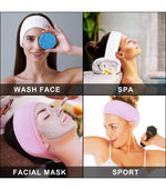 Soft Toweling Hair Headband – Adjustable Spa & Facial Band for Women