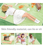 Waterproof &amp; Sandproof Picnic Mat – Foldable, Portable Outdoor Blanket for Beach, Grass, and Camping, Easy to Clean