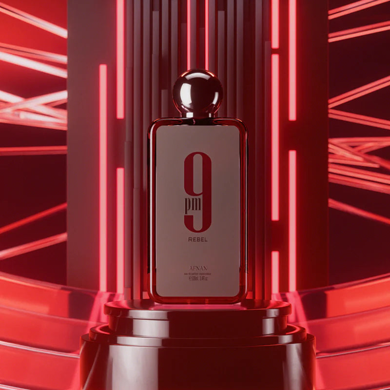 Afnan 9 PM Rebel Eau De Parfum – 100ml | Long-Lasting Woody & Spicy Fragrance for Men