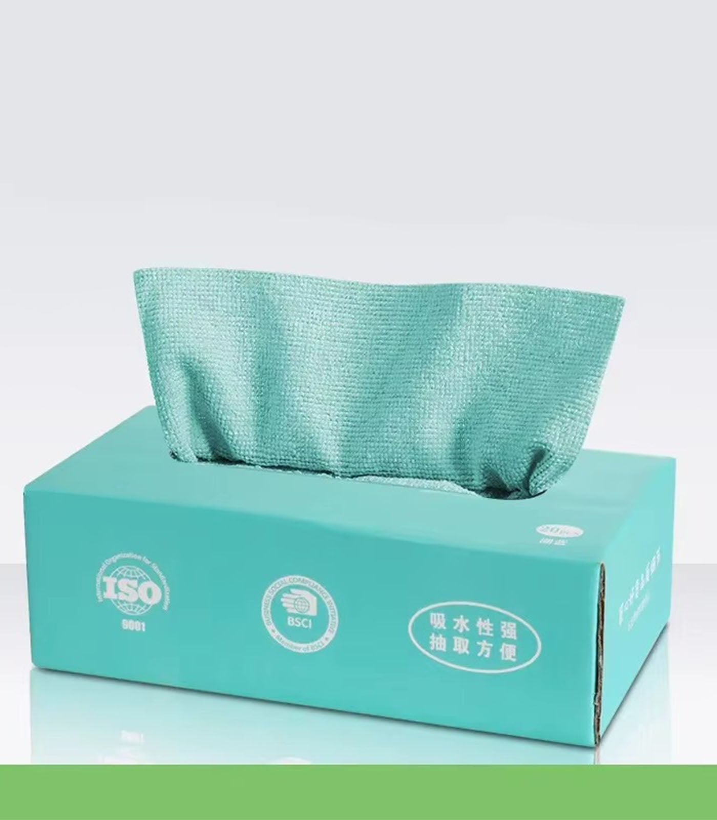 20Pcs Extractable Disposable Cleaning Cloths – Household Kitchen Absorbent Non-Shedding, Non-Oily Microfiber Paper
