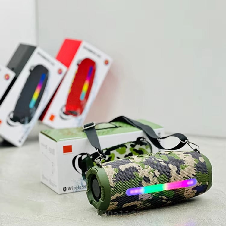 20W RGB Waterproof Bluetooth Speaker – Portable Outdoor Wireless Sound With TF Card & USB Support
