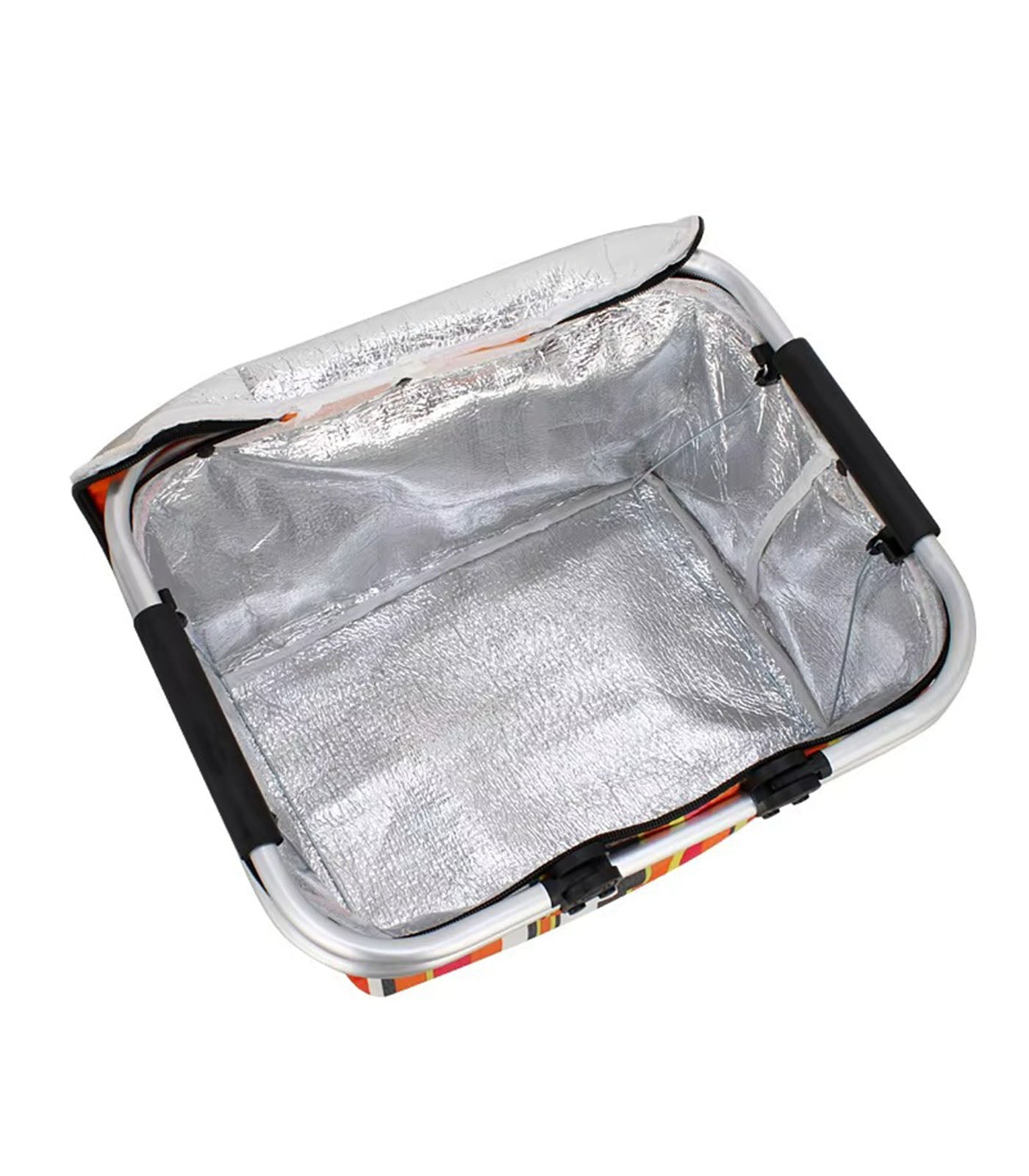 30L Car Oxford Outdoor Picnic Insulation Basket – Folding Food Delivery &amp; Shopping Trunk Storage