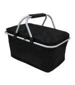 30L Car Oxford Outdoor Picnic Insulation Basket – Folding Food Delivery &amp; Shopping Trunk Storage