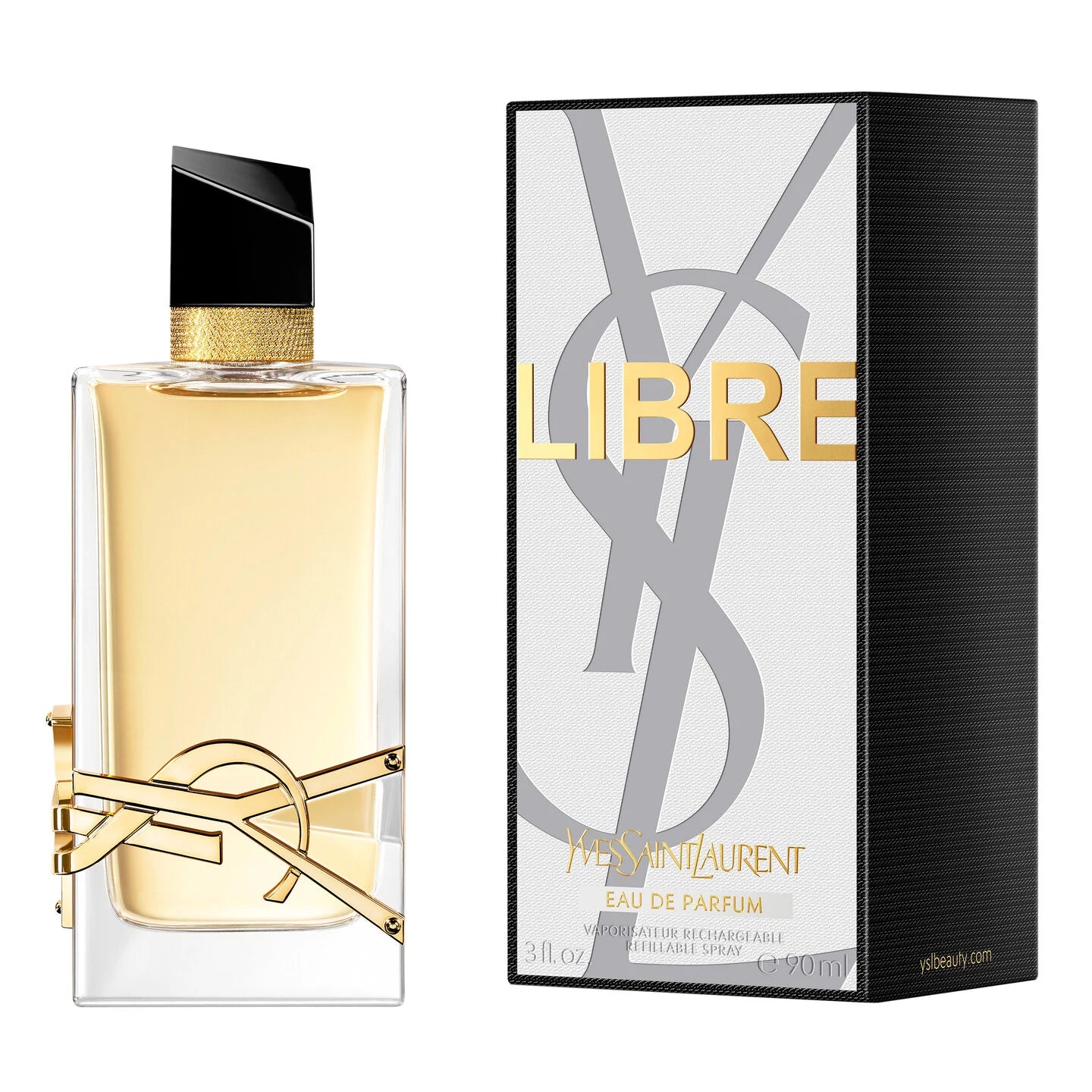 Yves Saint Laurent Libre Eau de Parfum – Luxury Floral Vanilla Perfume for Women (90ml)