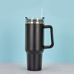 1200ml Stainless Steel Insulated Tumbler – Bingba / Stanley Thermal Cup with Handle & Straw