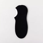 5 Pairs Men’s Invisible Mesh Socks with Anti-Slip Silicone Grip