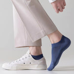 5 Pairs Men’s Invisible Mesh Socks with Anti-Slip Silicone Grip