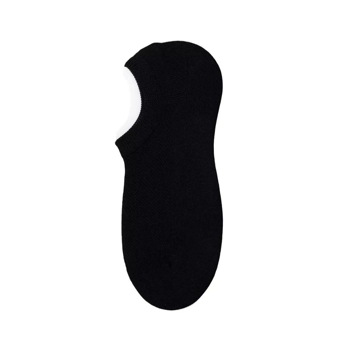 5 Pairs Men’s Invisible Mesh Socks with Anti-Slip Silicone Grip