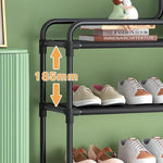 5-Tier Shoe Rack Organizer with Top Shelf – Space Saving Entryway Storage Stand
