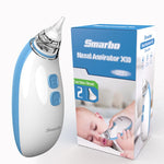 Electric Baby Nasal Aspirator – USB Rechargeable Nose Cleaner with 2 Suction Levels