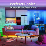 5M USB RGB LED Strip Light with Remote - TV Backlight, Gaming Room, Party