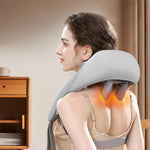 Shiatsu Neck & Shoulder Massager with Heat – Deep Tissue Kneading Back & Body Massage Device