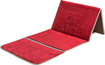 Muslim Prayer Rug with Back Support – Foldable Portable Anti-Slip Prayer Mat