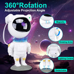 Astronaut Star Projector Galaxy Night Light – LED Nebula & Star Ceiling Lamp with Remote | Bedroom Décor & Gift