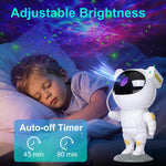 Astronaut Star Projector Galaxy Night Light – LED Nebula & Star Ceiling Lamp with Remote | Bedroom Décor & Gift