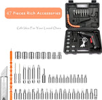 Cordless Electric Screwdriver Drill Set