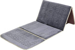 Muslim Prayer Rug with Back Support – Foldable Portable Anti-Slip Prayer Mat