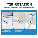 720° Rotating Faucet Aerator – Anti-Splash Water Saving Tap Extender Adapter