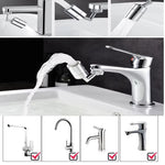 720° Rotating Faucet Aerator – Anti-Splash Water Saving Tap Extender Adapter