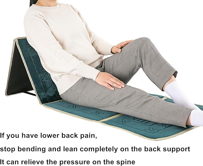 Muslim Prayer Rug with Back Support – Foldable Portable Anti-Slip Prayer Mat
