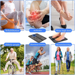 EMS Electric Foot Massager for Feet & Legs – Portable Foldable Muscle Stimulator Massage Mat with 8 Modes