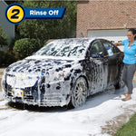 Car Wash Foam Cannon Gun – 5 Spray Settings High Pressure Foam Blaster