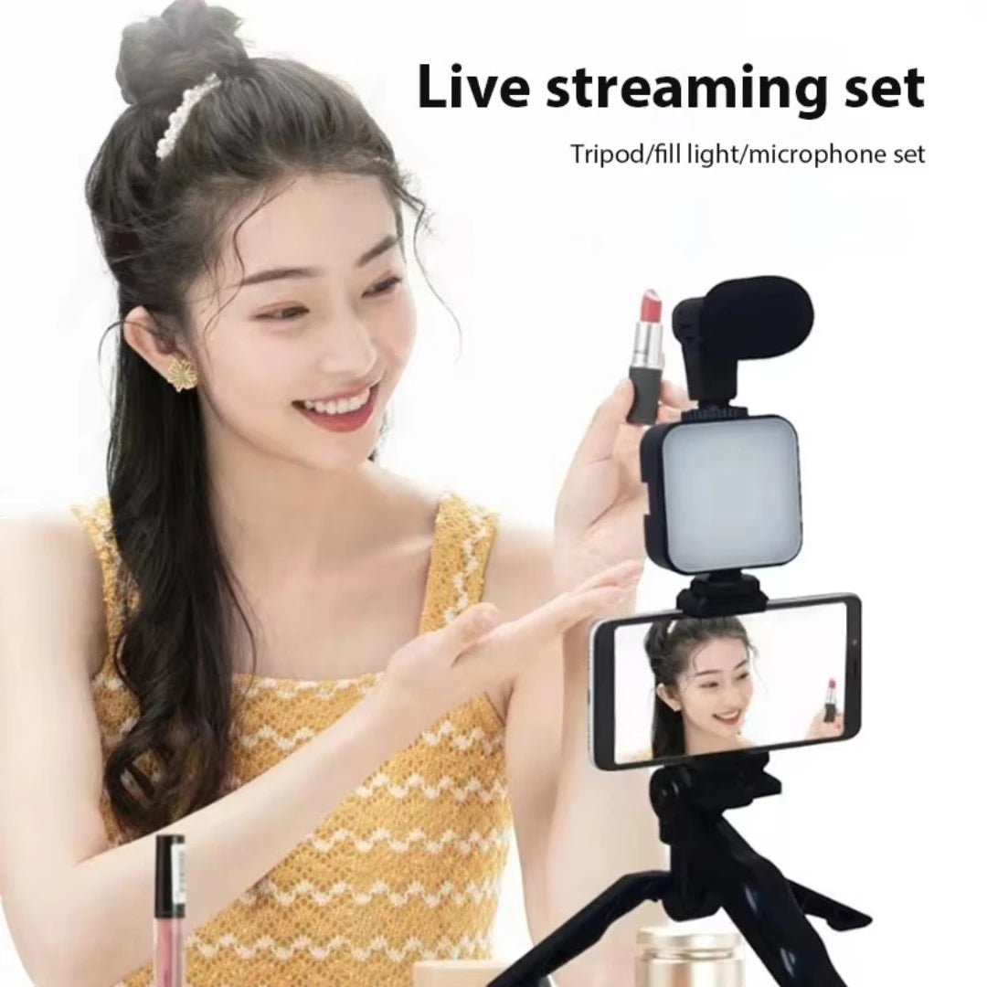 AY-49 Handheld Tripod – Ideal for Vlogging, Photography & Streaming
