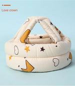 Adjustable Baby Safety Helmet – Protective Head Cushion for Infants & Toddlers