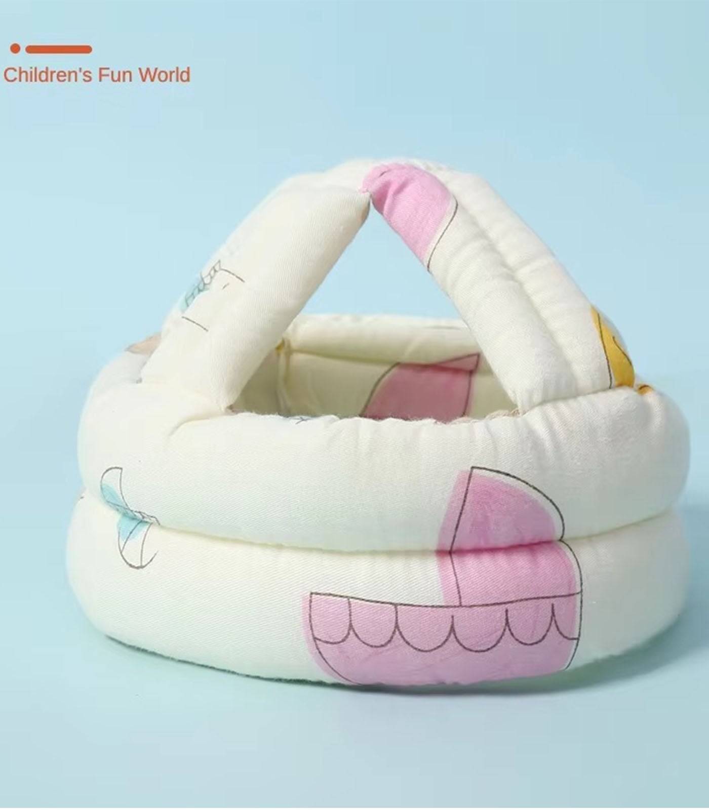 Adjustable Baby Safety Helmet – Protective Head Cushion for Infants & Toddlers