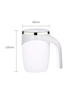 Automatic Magnetic Stirring Coffee Cup – Lazy Electric Mixer Cup for Coffee, Milkshake &amp; Drinks