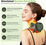 Bionic 4D Neck and Shoulder Massager with Heat – Deep Tissue Kneading, Wireless & Rechargeable Pain Relief Massager